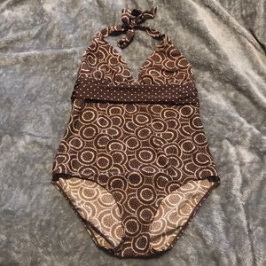 Boden One Piece Halter swimsuit US 12